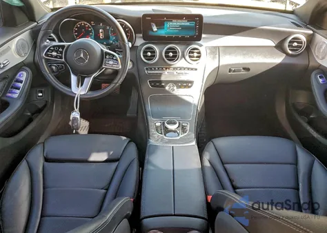 2021 Mercedes-Benz C 300 из США, поврежденный, VIN W1KWF8DBXMR646544